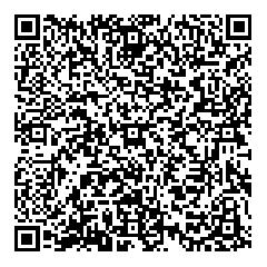 Ａ「なんの勉強してるの？」Ｂ「法学です。」QRコード